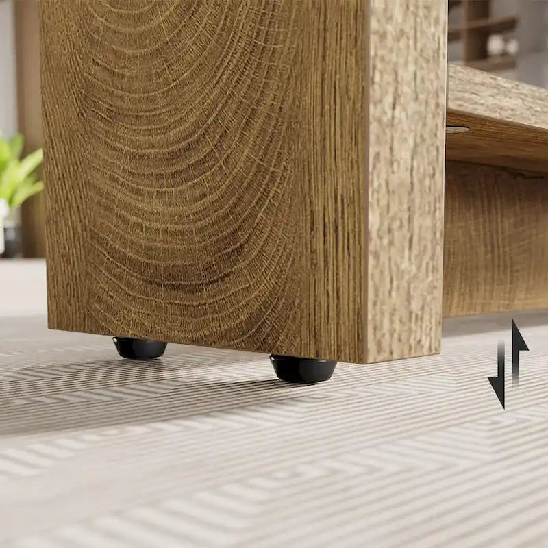 87-Inch Extra Long Dining Table for 6-8, Natural Wood Finish