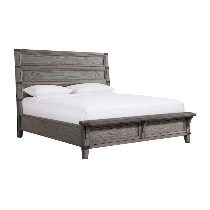 Forge Panel Bed with Headboard and Footboard