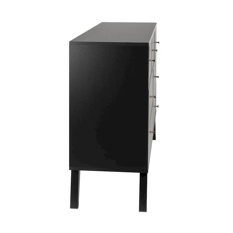 Prepac Milo Mid-Century Modern 7-Drawer Dresser