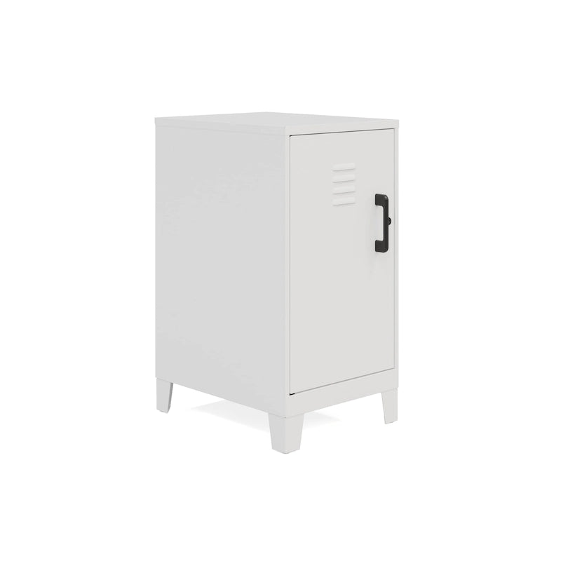2-Shelf Steel Mini Storage Locker Cabinet, Fully Assembled