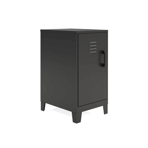 27.5H 2 Shelf Vented Door Mini Storage Locker Cabinet