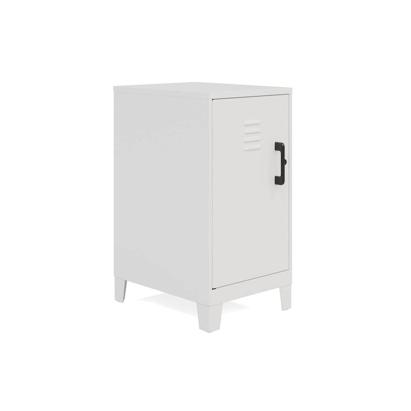 2-Shelf Steel Mini Storage Locker Cabinet, Fully Assembled