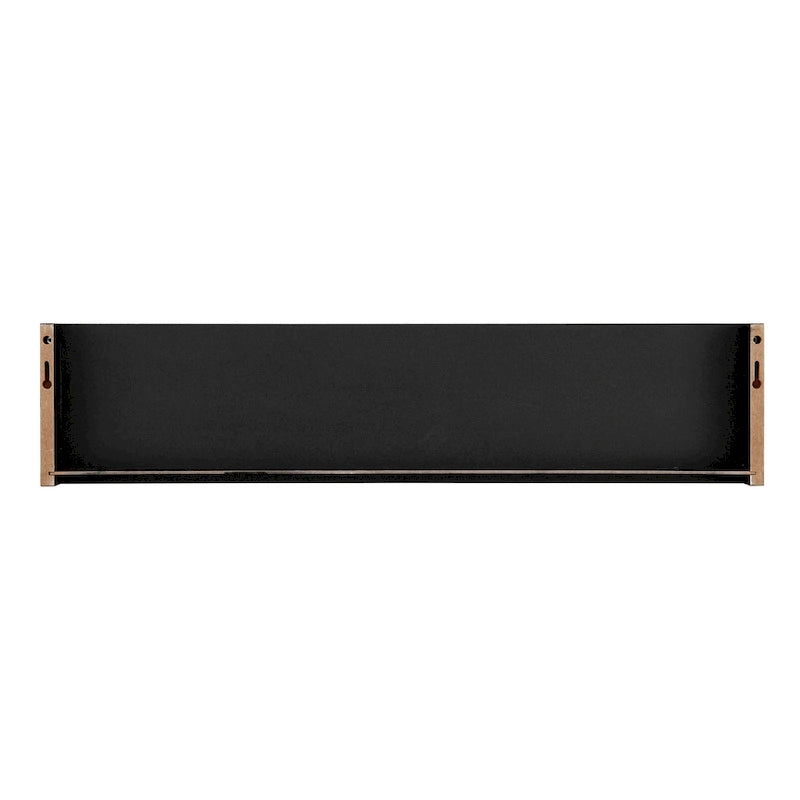 Wall-Mounted Coat Rack with Floating Shelf and 4 Hooks