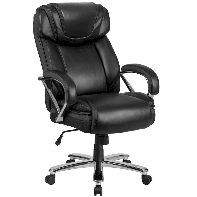 High-Back Ergonomic Office Chair, 500 lb Capacity with Headrest