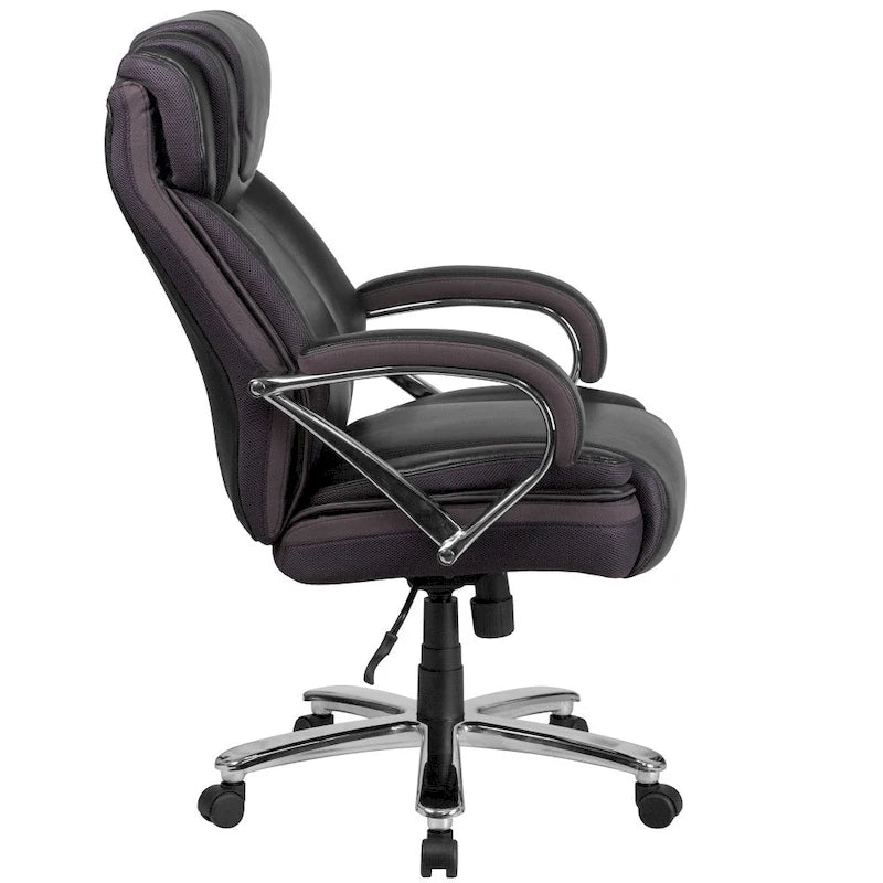 High-Back Ergonomic Office Chair, 500 lb Capacity with Headrest