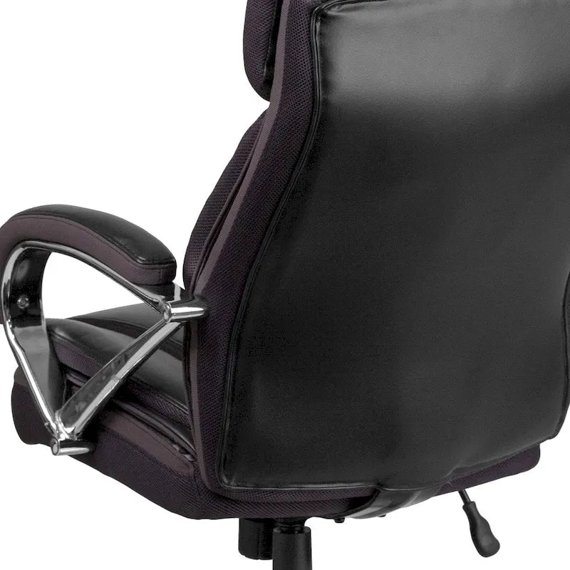 High-Back Ergonomic Office Chair, 500 lb Capacity with Headrest