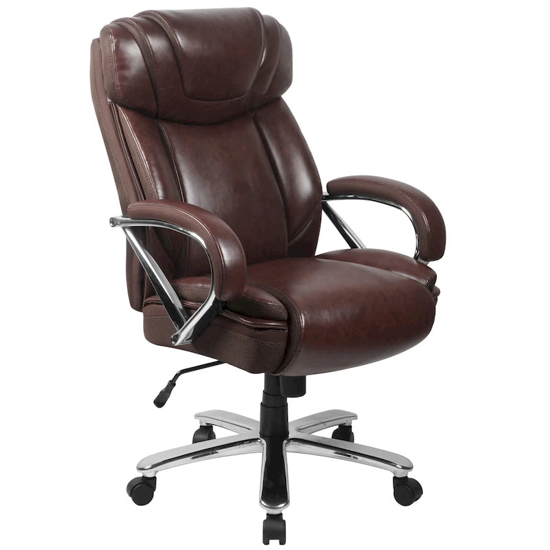 High-Back Ergonomic Office Chair, 500 lb Capacity with Headrest