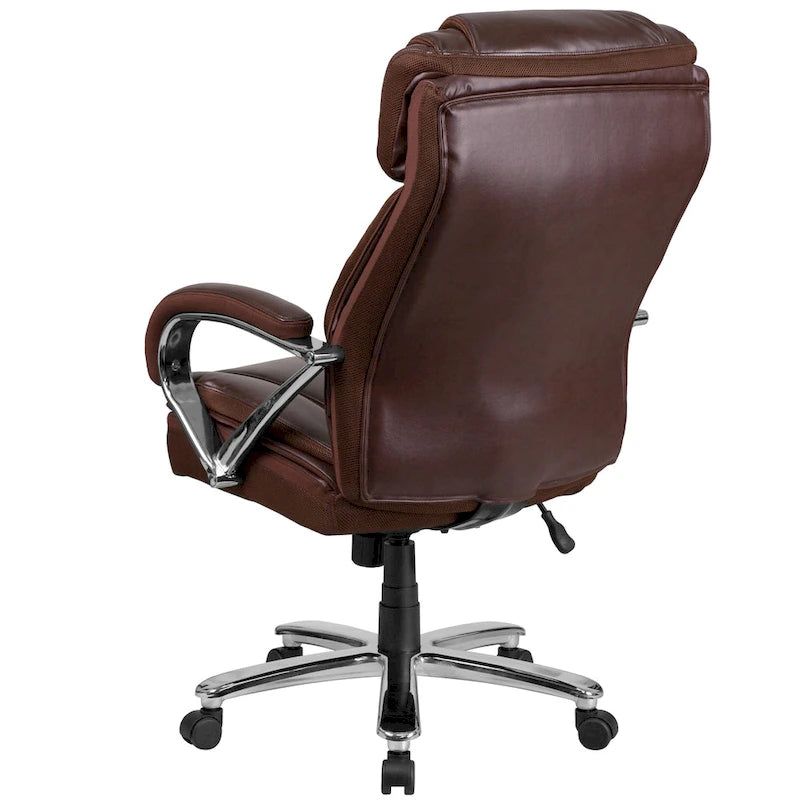 High-Back Ergonomic Office Chair, 500 lb Capacity with Headrest