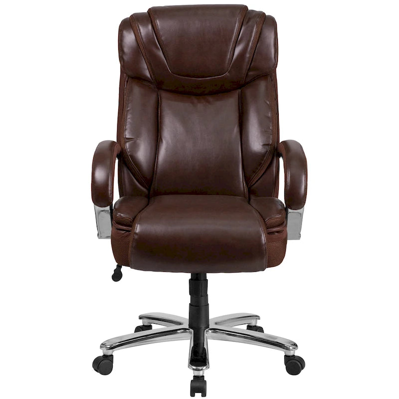High-Back Ergonomic Office Chair, 500 lb Capacity with Headrest
