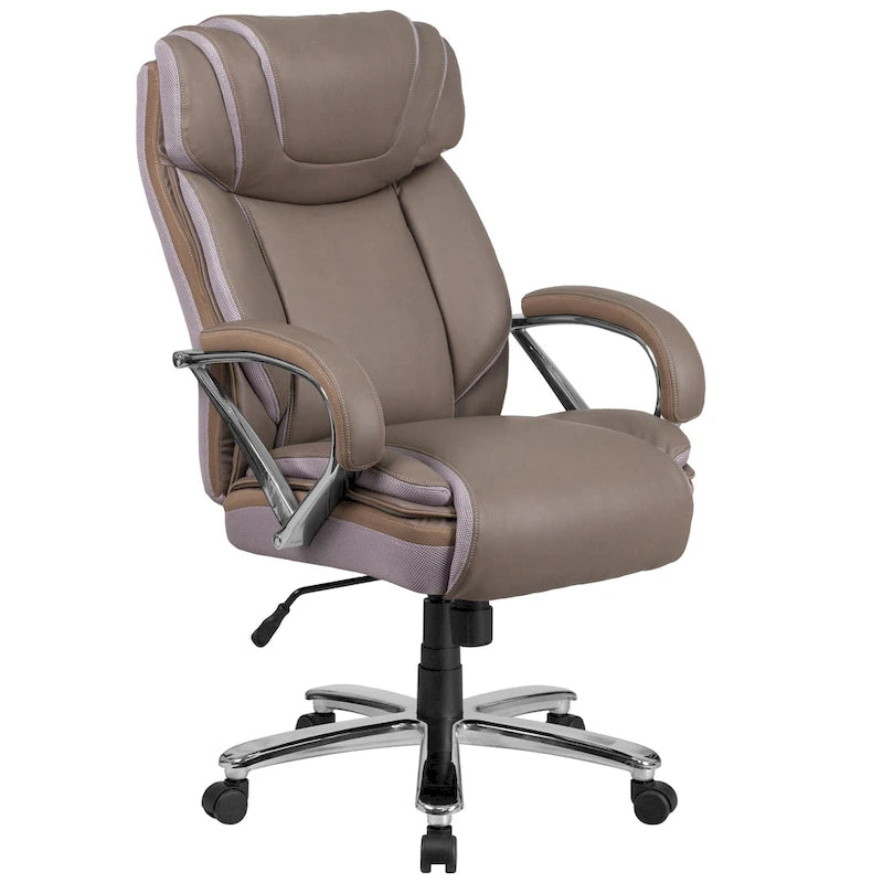 High-Back Ergonomic Office Chair, 500 lb Capacity with Headrest