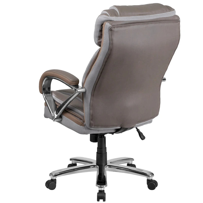 High-Back Ergonomic Office Chair, 500 lb Capacity with Headrest