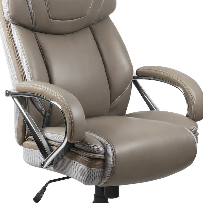 High-Back Ergonomic Office Chair, 500 lb Capacity with Headrest