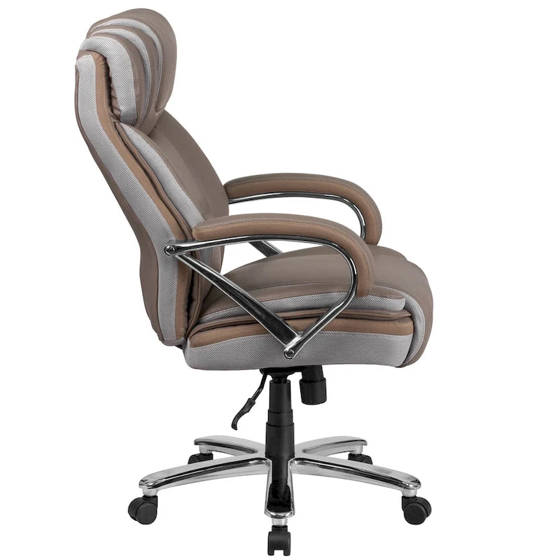 High-Back Ergonomic Office Chair, 500 lb Capacity with Headrest