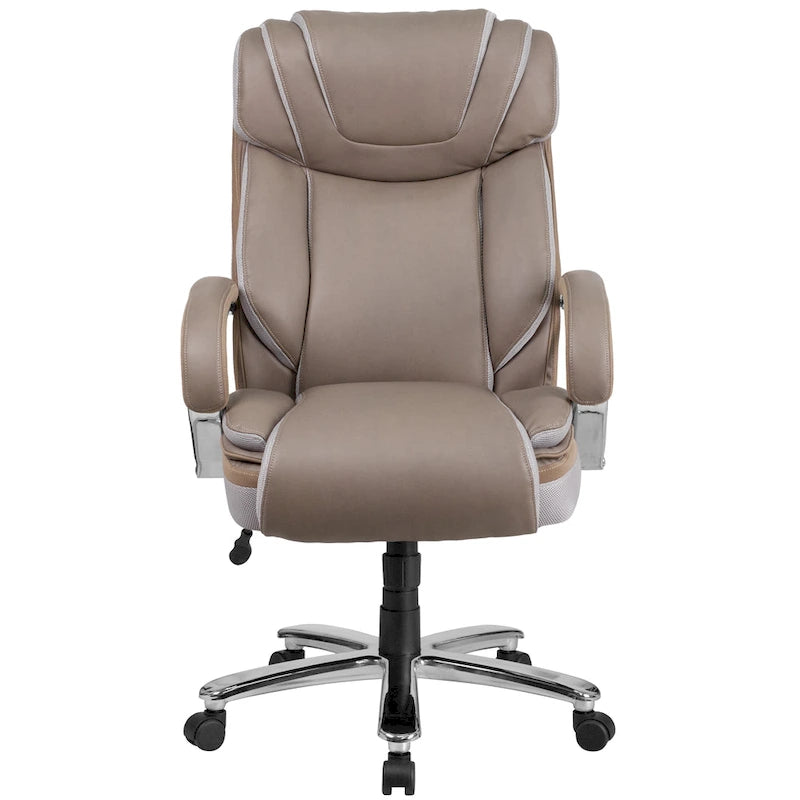 High-Back Ergonomic Office Chair, 500 lb Capacity with Headrest