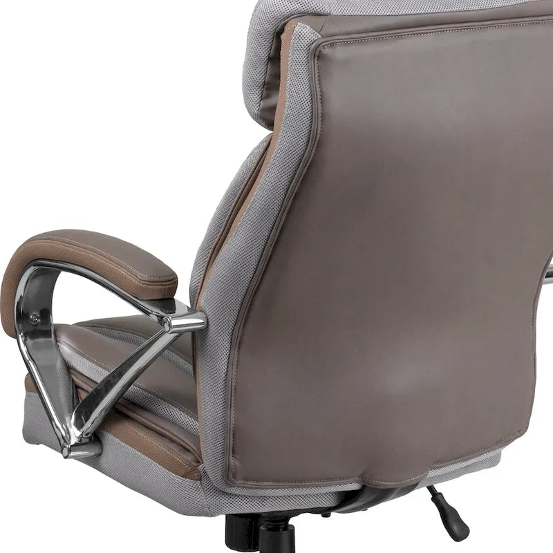 High-Back Ergonomic Office Chair, 500 lb Capacity with Headrest