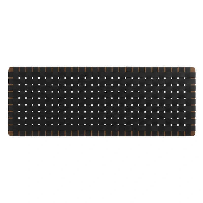 Adjustable Woven Vegan Leather Headboard, Twin to King, Multiple Colors