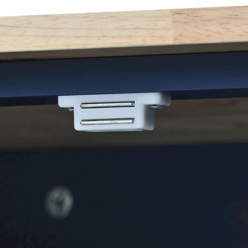 Rolling Kitchen Island with Drop Leaf, 3 Drawers and Solid Wood Top, Multiple Colors