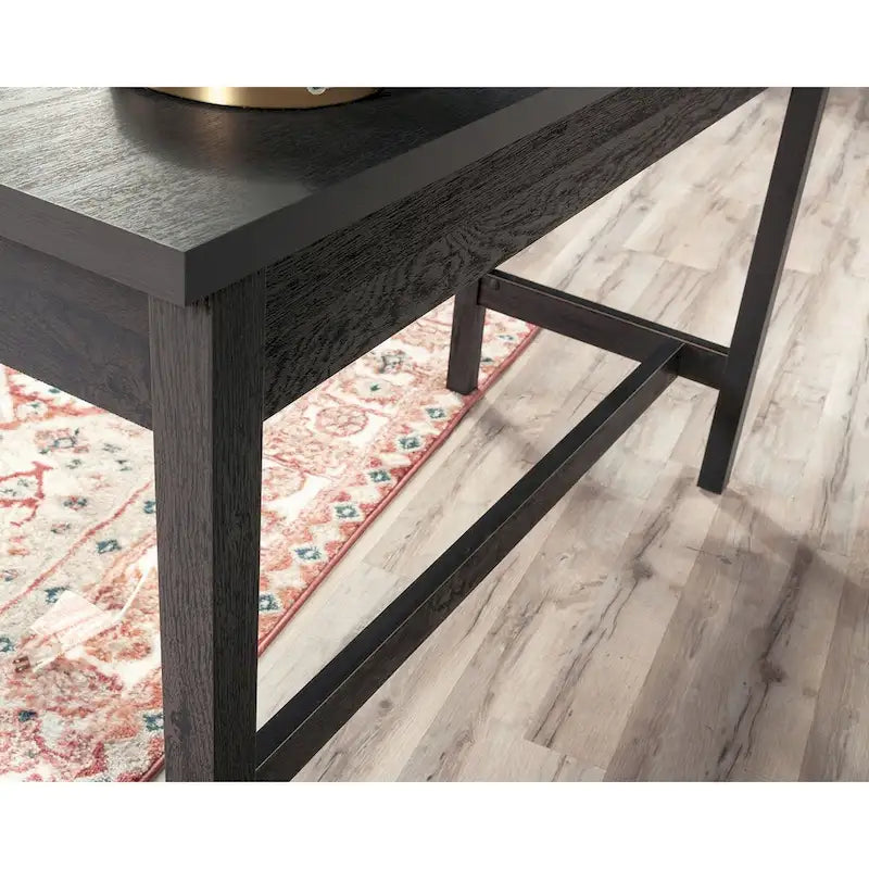 2-Drawer Writing Desk in Raven Oak Finish