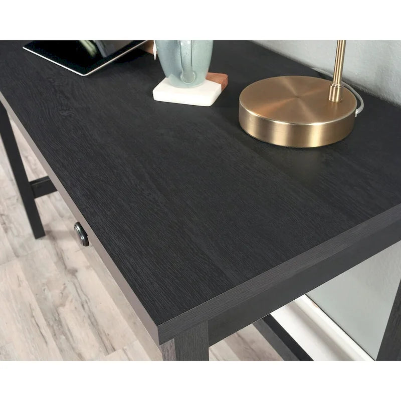 2-Drawer Writing Desk in Raven Oak Finish