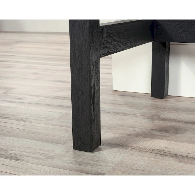 2-Drawer Writing Desk in Raven Oak Finish