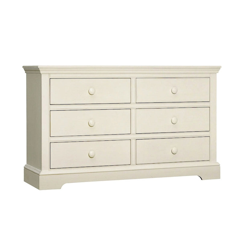 6-Drawer Dresser with Metal Handles, Multiple Colors